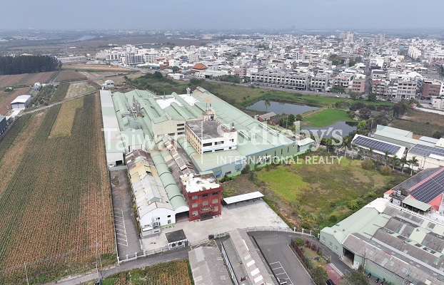 台南萬坪大廠乙工自設廢汙水池周邊環境